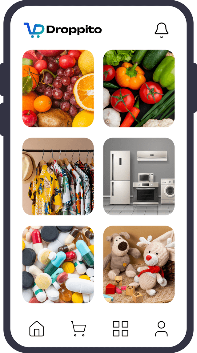 mobile app category illustration